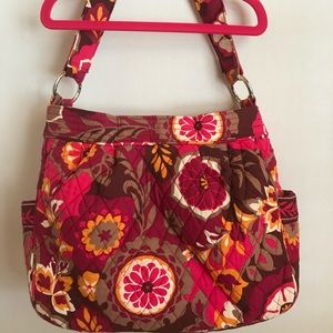 Vera Bradley retired Carnaby reversible purse tote